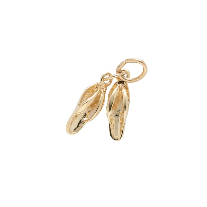Rembrandt 14K Yellow Gold Sandals Charm