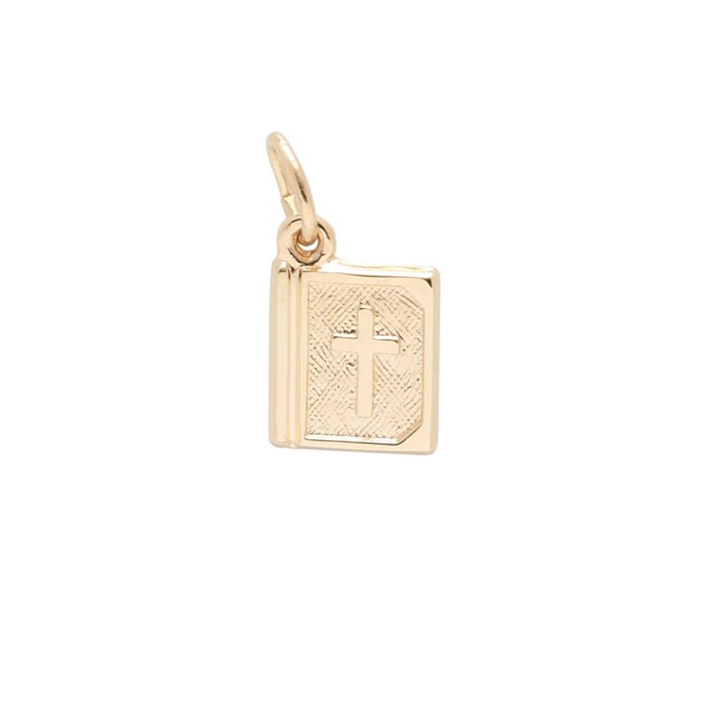Rembrandt 14K Yellow Gold Bible Charm