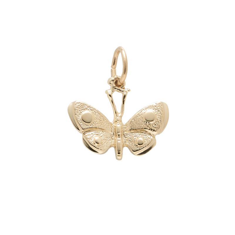 Rembrandt 14K Yellow Gold Butterfly Charm