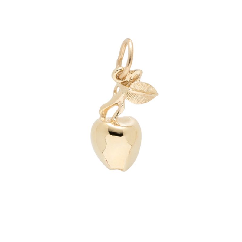 Rembrandt 14K Yellow Gold Apple Charm