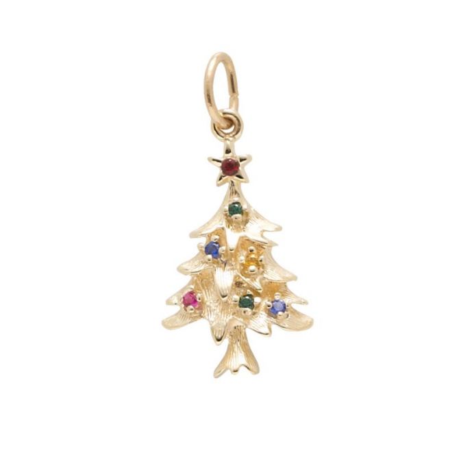 Rembrandt 14K Yellow Gold Christmas Tree Charm