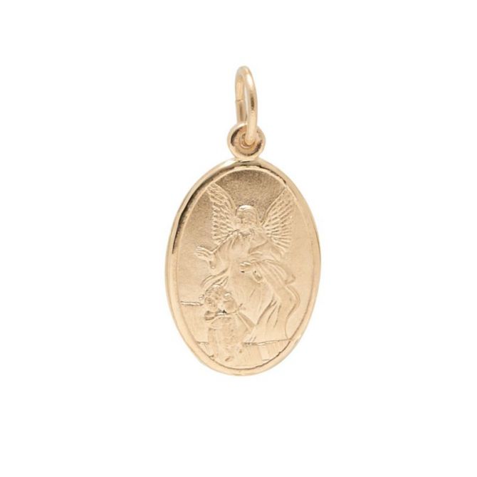 Rembrandt 14K Yellow Gold Guardian Angel Charm