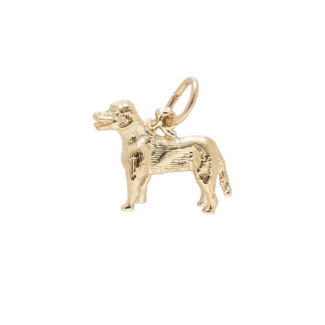Rembrandt 14K Yellow Gold Labrador Charm