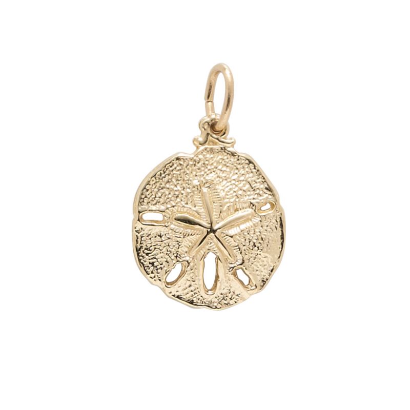 Rembrandt 14K Yellow Gold Sand Dollar Charm