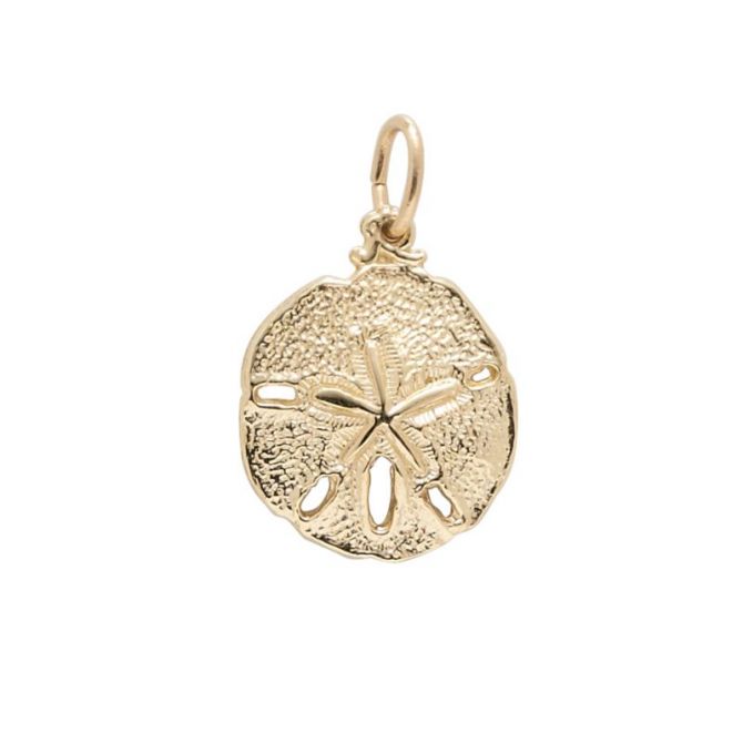 Rembrandt 14K Yellow Gold Sand Dollar Charm