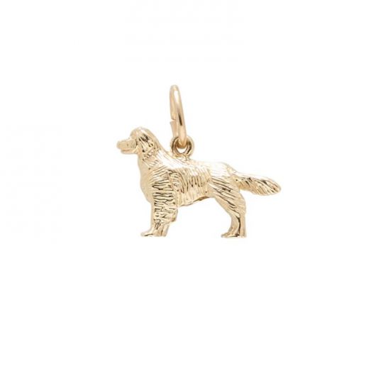 Rembrandt 14k Yellow Gold Golden Retriever Charm Borsheims