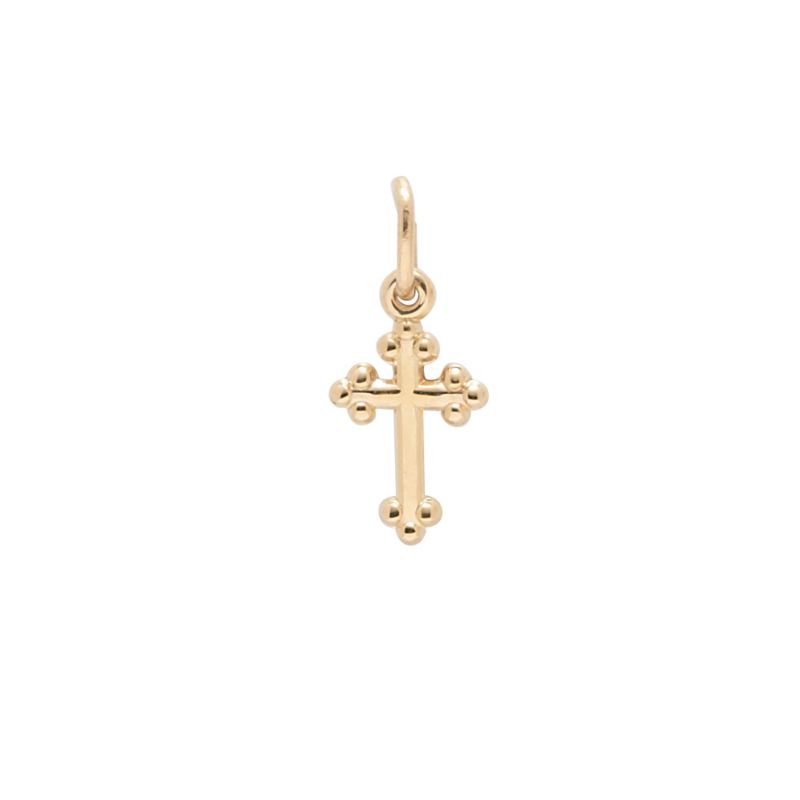 Rembrandt 14K Yellow Gold Cross Charm