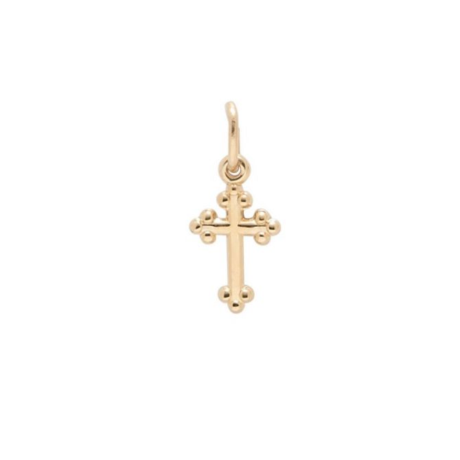 Rembrandt 14K Yellow Gold Cross Charm