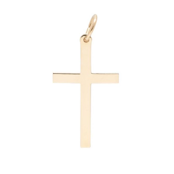 Rembrandt 14K Yellow Gold Cross Charm