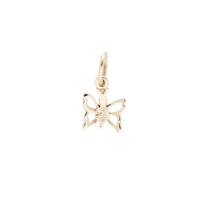Rembrandt 14K Yellow Gold Butterfly Charm