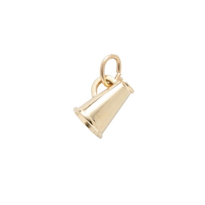 Rembrandt 14K Yellow Gold Megaphone Charm