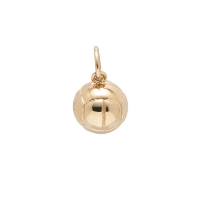 Rembrandt 14K Yellow Gold Volleyball Charm