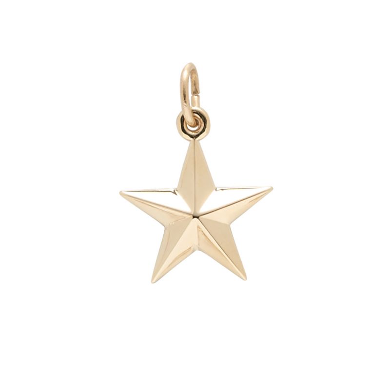 Rembrandt 14K Yellow Gold Star Charm
