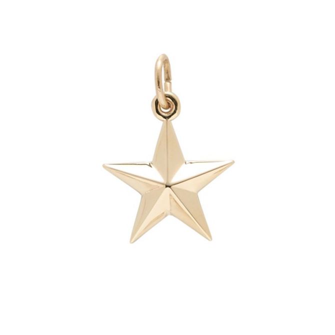 Rembrandt 14K Yellow Gold Star Charm