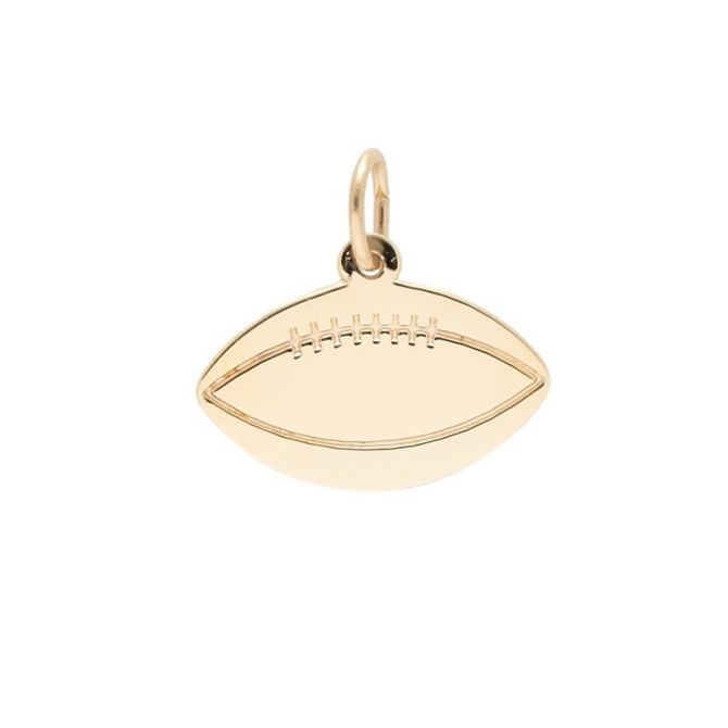 Rembrandt 14K Yellow Gold Football Charm