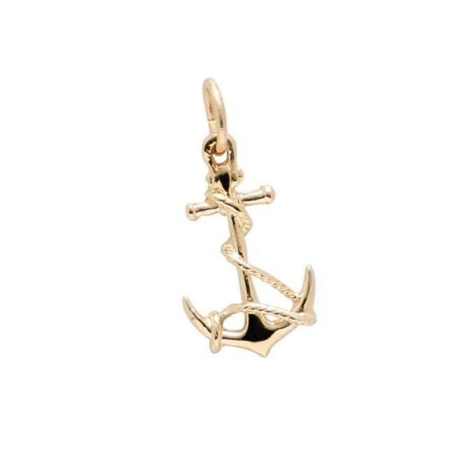 Rembrandt 14K Yellow Gold Anchor Charm