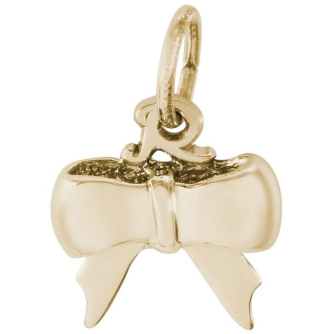 Rembrandt 14K Yellow Gold Bow Charm