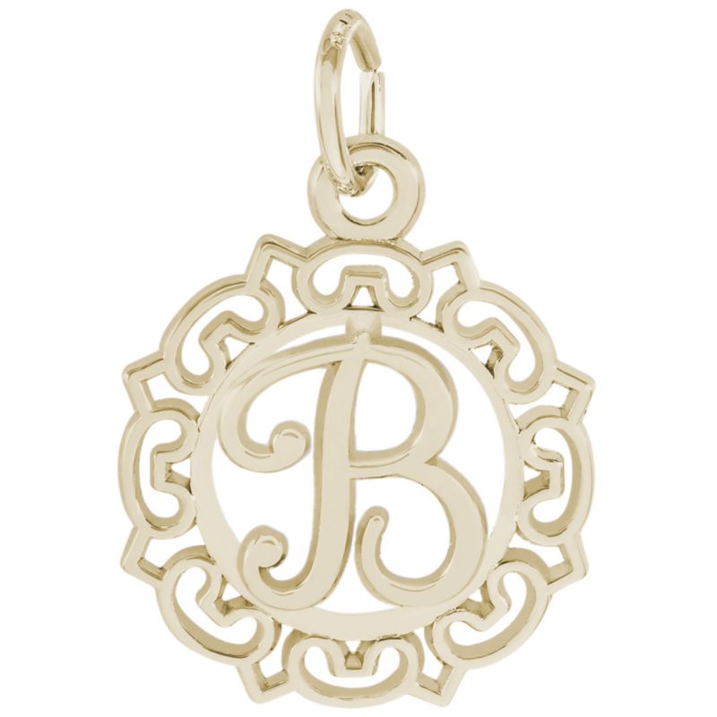 Rembrandt 14K Yellow Gold Initial Charms
