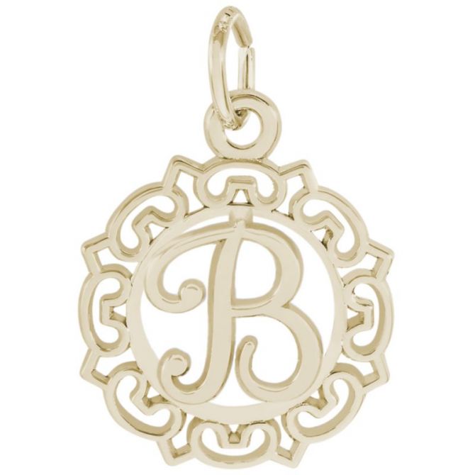 Rembrandt 14K Yellow Gold Initial Charms