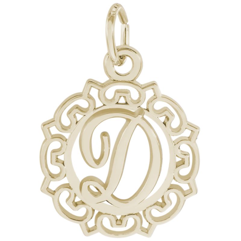 Rembrandt 14K Yellow Gold Initial Charms