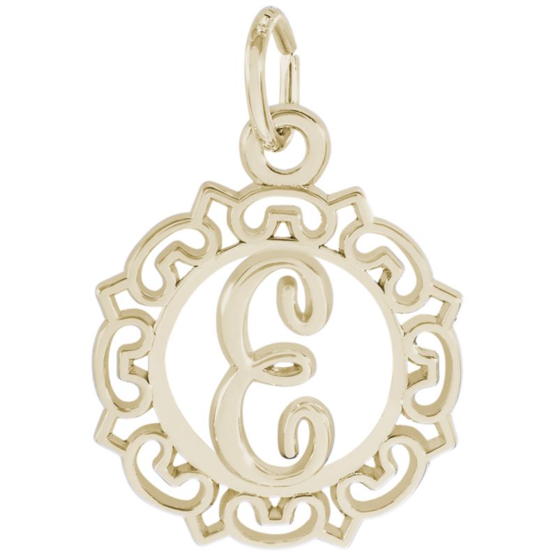 Rembrandt 14K Yellow Gold Initial Charms