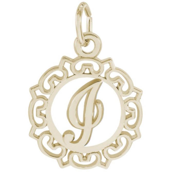 Rembrandt 14K Yellow Gold Initial Charms