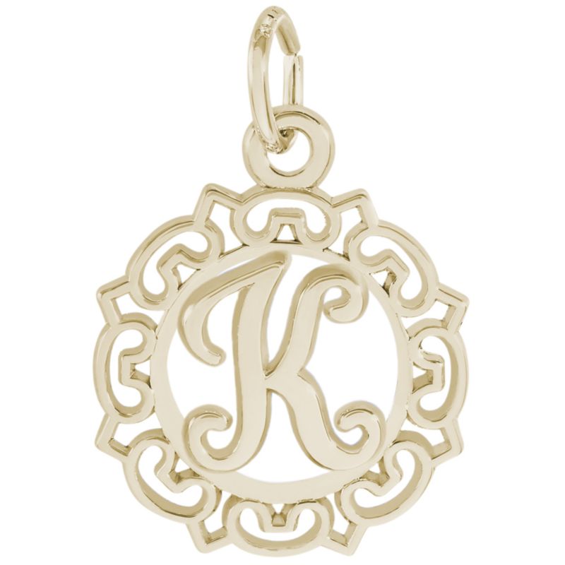 Rembrandt 14K Yellow Gold Initial Charms