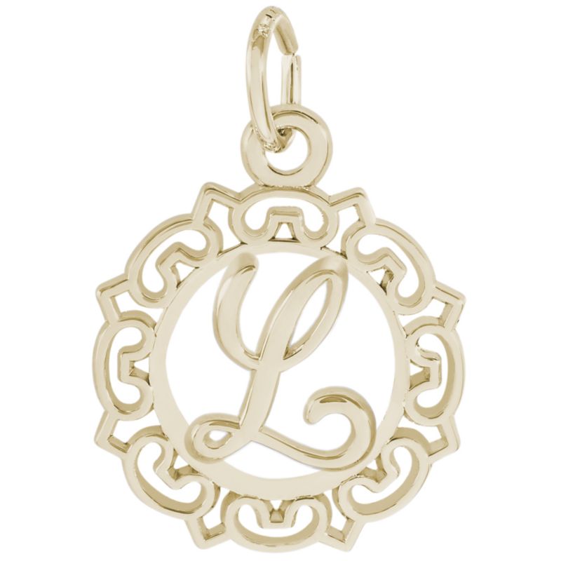 Rembrandt 14K Yellow Gold Initial Charms