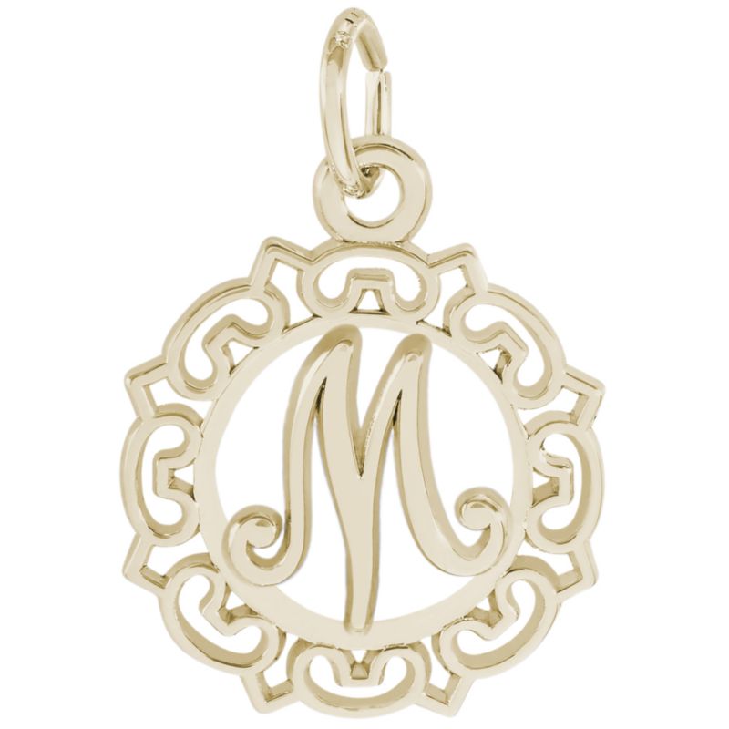 Rembrandt 14K Yellow Gold Initial Charms