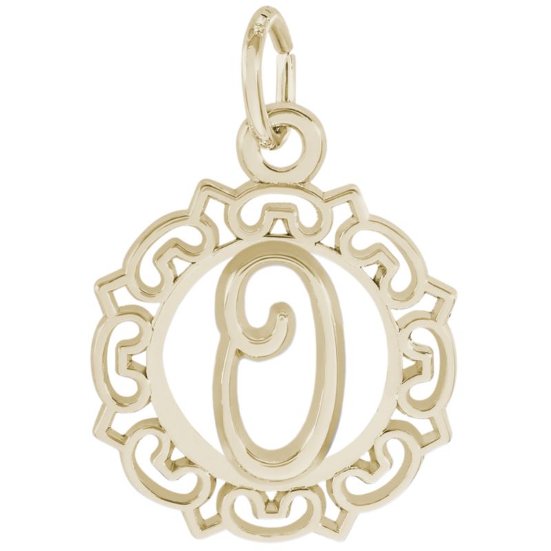 Rembrandt 14K Yellow Gold Initial Charms