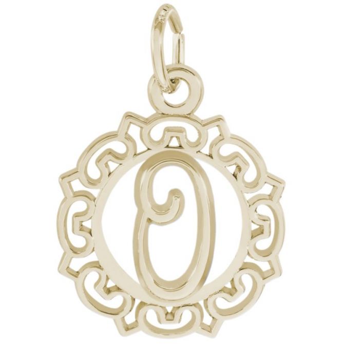 Rembrandt 14K Yellow Gold Initial Charms