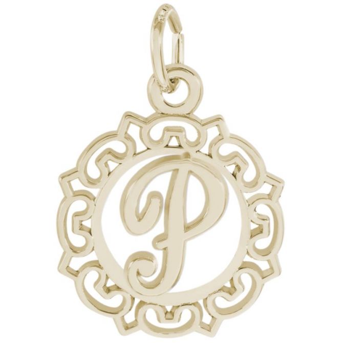 Rembrandt 14K Yellow Gold Initial Charms