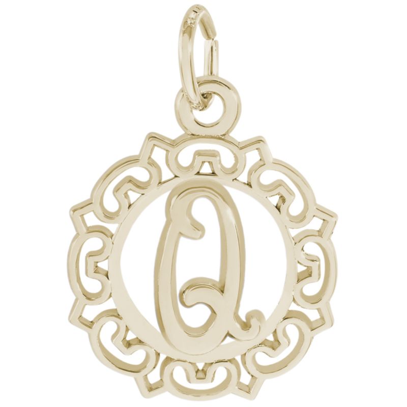 Rembrandt 14K Yellow Gold Initial Charms