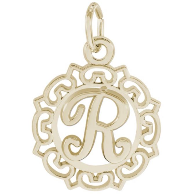 Rembrandt 14K Yellow Gold Initial Charms