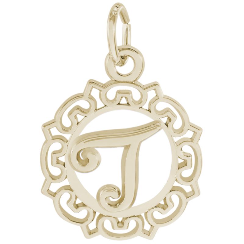 Rembrandt 14K Yellow Gold Initial Charms