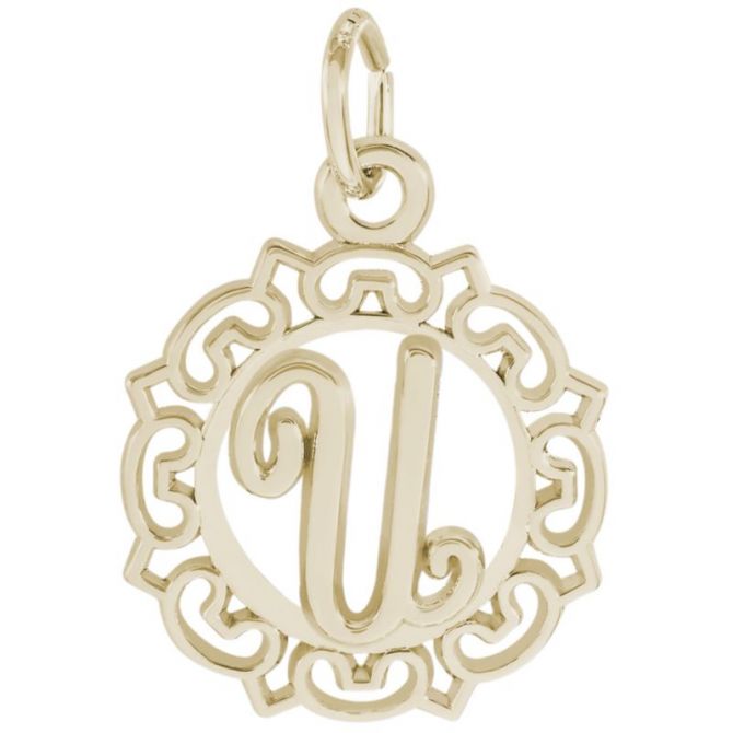 Rembrandt 14K Yellow Gold Initial Charms