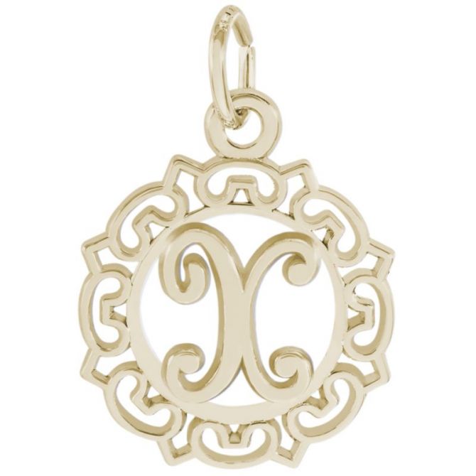 Rembrandt 14K Yellow Gold Initial Charms