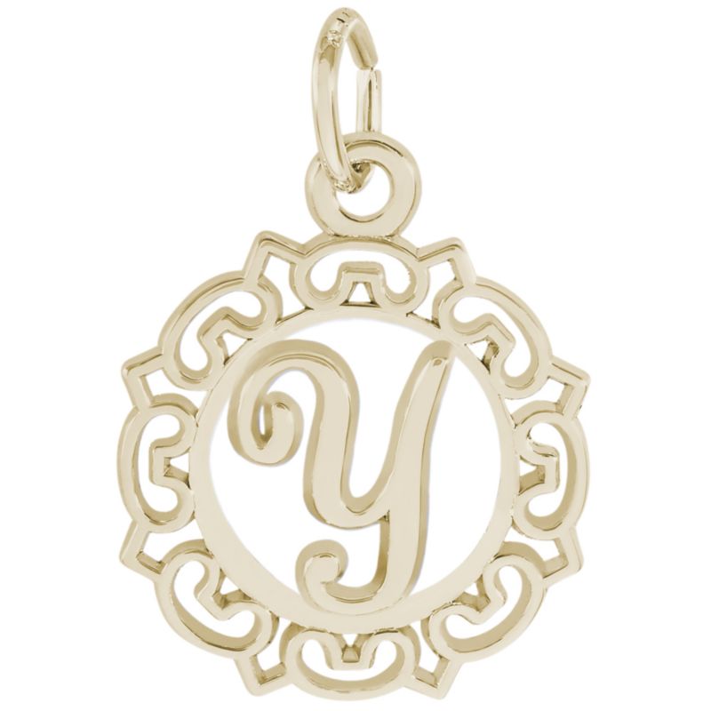 Rembrandt 14K Yellow Gold Initial Charms