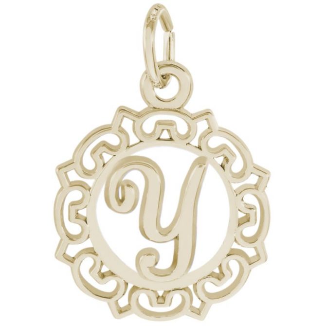 Rembrandt 14K Yellow Gold Initial Charms