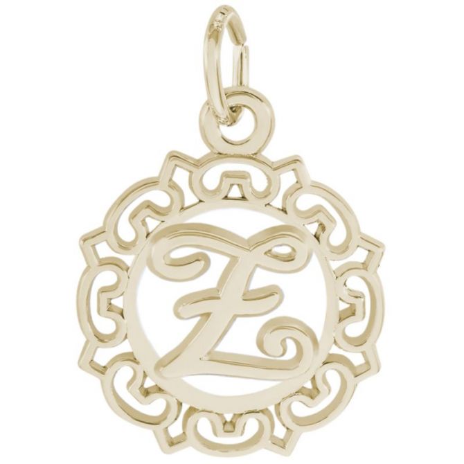 Rembrandt 14K Yellow Gold Initial Charms