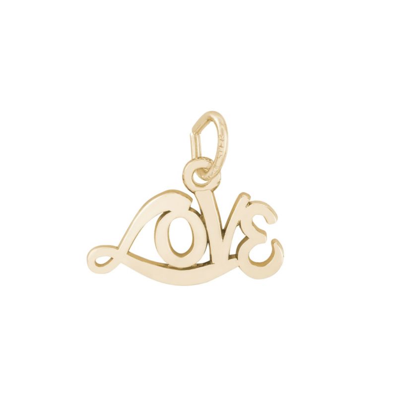 Rembrandt 14K Yellow Gold Love Charm