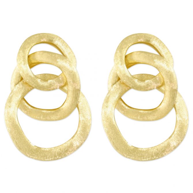 Marco Bicego Jaipur Link Yellow Gold Small Knot Earrings