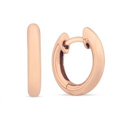 Image for Rose Gold Petite Hoop Earrings