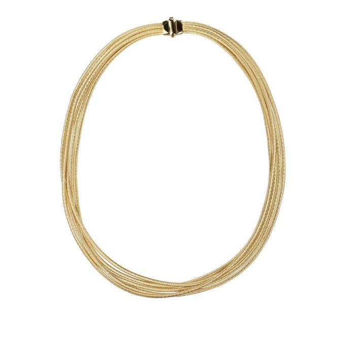 Marco Bicego 18K Yellow Gold Il Cairo 5-Strand Necklace, 17"