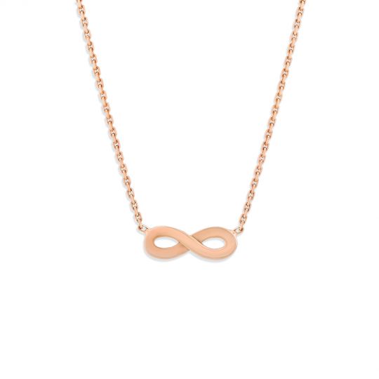 Rose Gold Eternity Necklace Top Sellers 