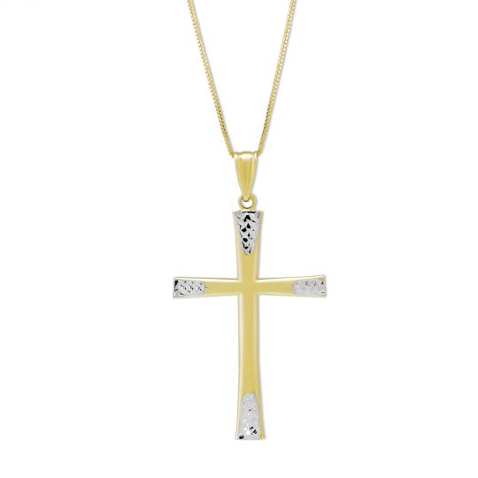 14k Yellow White Gold Cross Pendant Borsheims - 14k Yellow Gold Cross Pendant 14k Yellow White Gold Cross Pendant Borsheims - 14k Yellow Gold Cross Pendant