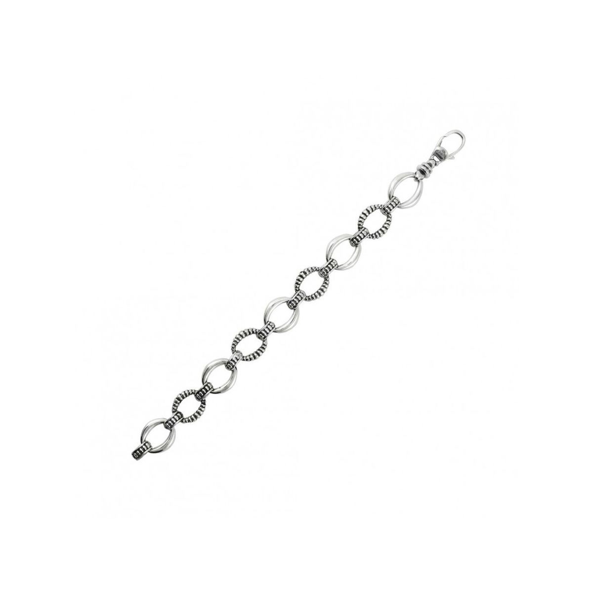 LAGOS Sterling Silver Oval Links Bracelet, 7