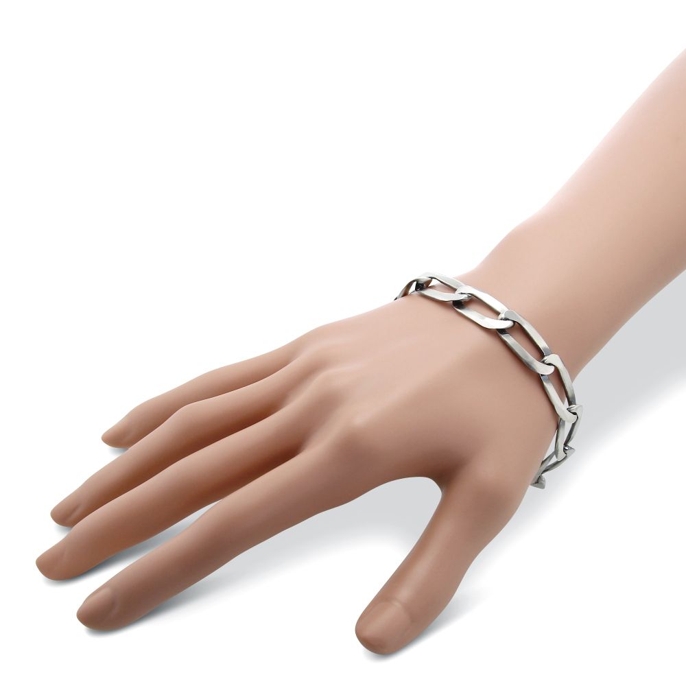Sterling Silver Oval Link Bracelet