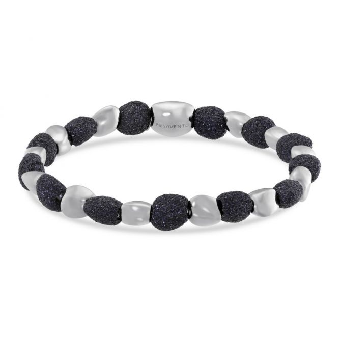 Pesavento Polvere di Sogni Sterling Silver & Ruthenium Black Dust Nugget Bracelet