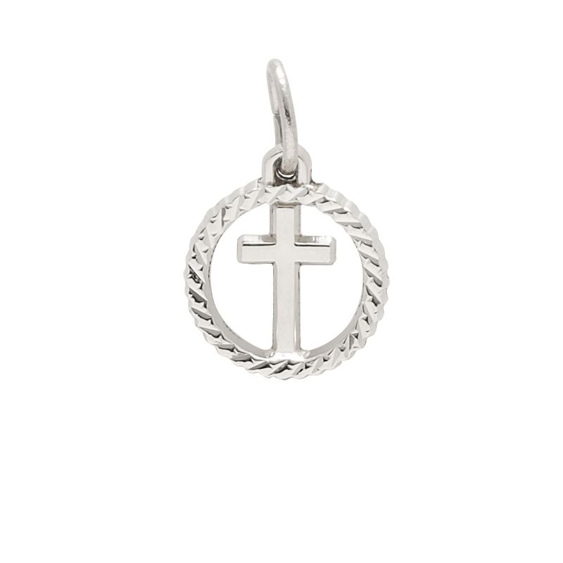 Rembrandt Sterling Silver Cross Charm